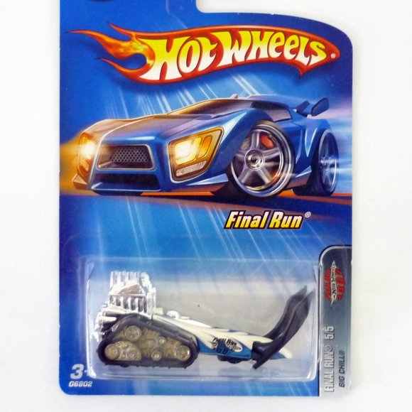 Hot Wheels Big Chill #075 Final Run 5/5 White Die-Cast Vehicle 2004 - Picture 1 of 1